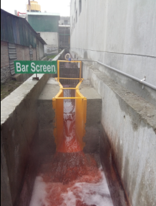 玻璃鋼巴歇爾槽國外安裝現(xiàn)場